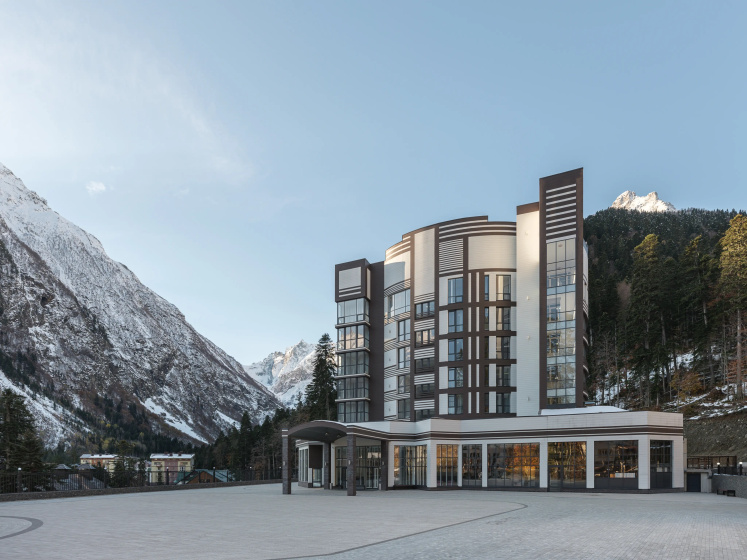 Cosmos Selection Dombaj Dajmond Otel' — отель в Домбай, Россия