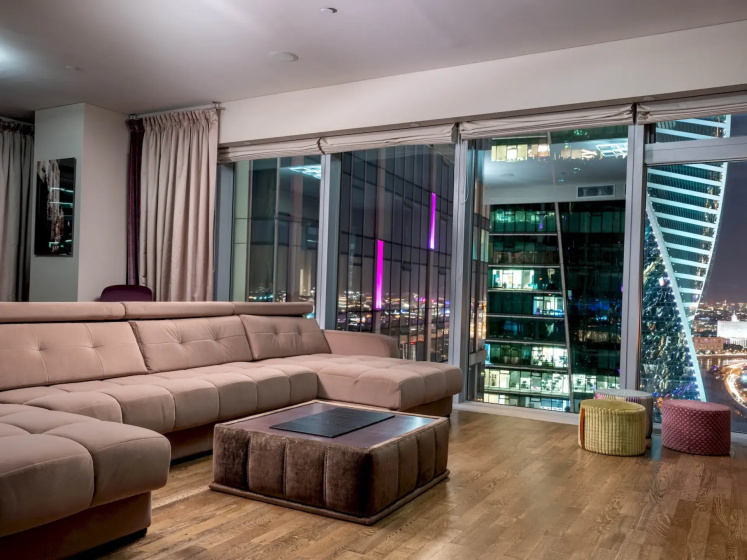 Moskva Siti redkiy vid zolotoy ugol 3 komnaty Apartments — отзывы гостей и цены