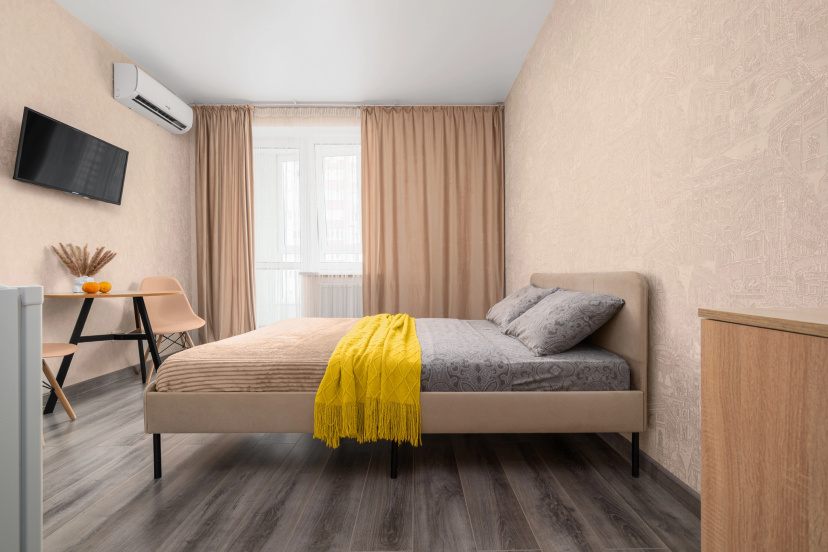Квартира GoodTimeApartments студия у парка — отель в Краснодаре, Россия