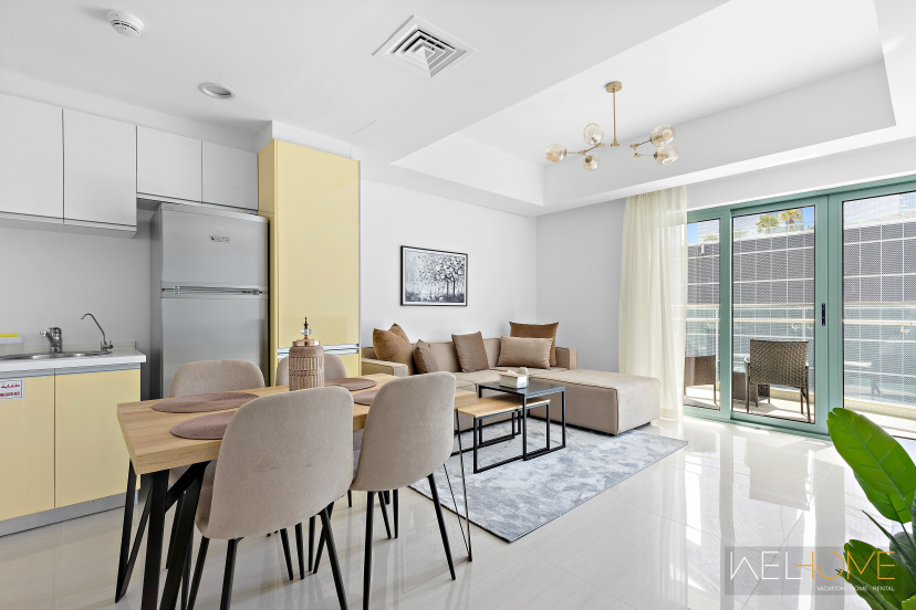 Апартаменты WelHome - Urban Oasis Apartment With Perfect View — отель в Абу, Объединенные Арабские Эмираты
