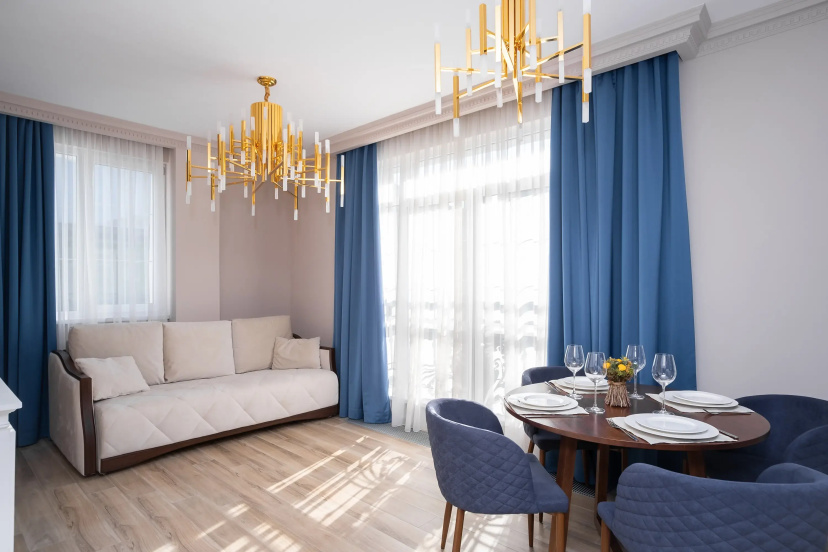 Апартаменты Red Apartments Арт Лайт Аллан — отель с удобствами в Сириусе