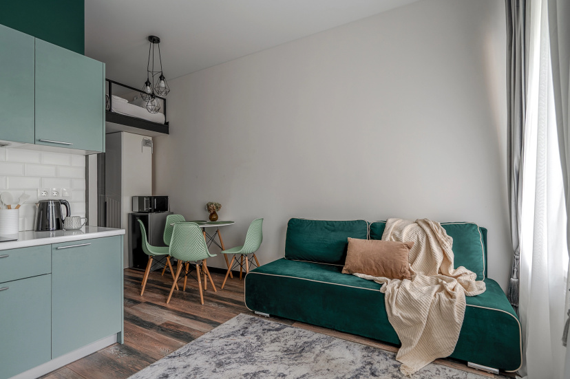 Апартаменты Green Flat — забронировать отель в Санкт-Петербурге