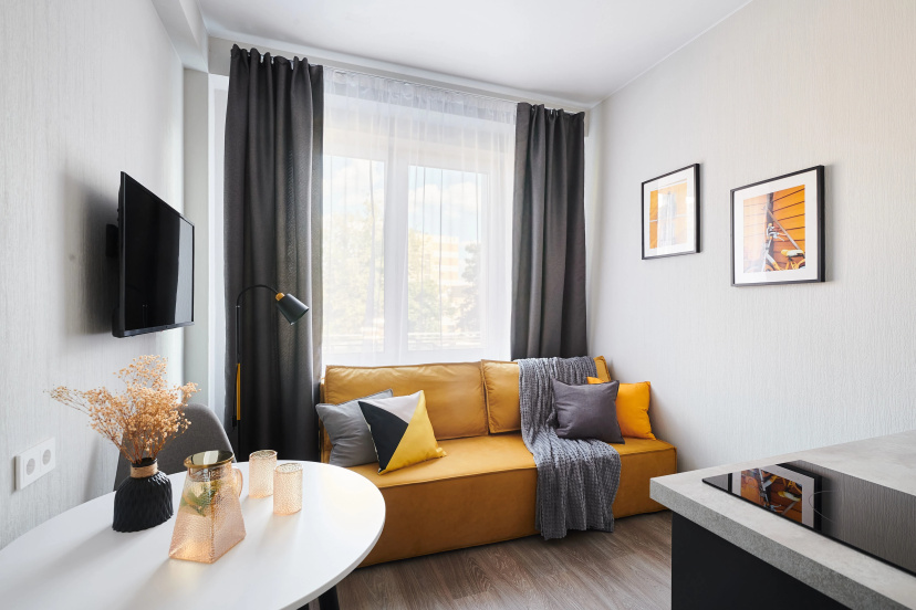 Квартира уютная нoвая в истоpичeском pайoне — отель с удобствами в Москве