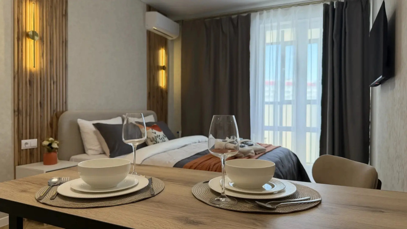 Апартаменты Студия Grand Apart DaVinci — отель с удобствами в Тольятти