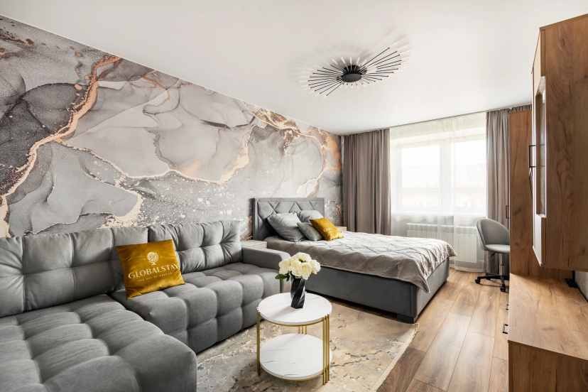 Apartamenty GLOBALSTAY Solnecnaa 1 Komnatnaa na Nabereznoj Dnepra — отель с удобствами в Смоленск