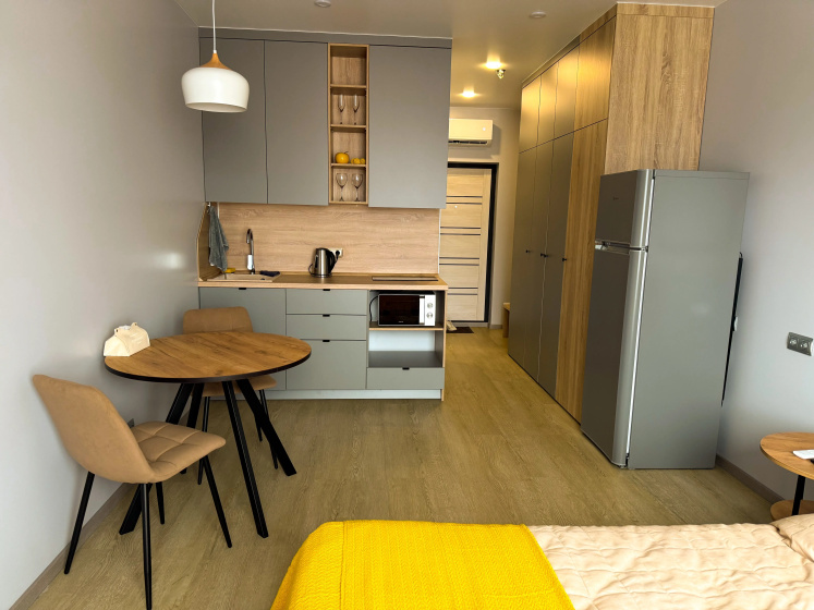 Apartamenty Uutnaa studia v novom ZK AURA — отель с удобным расположением в Владивостоке