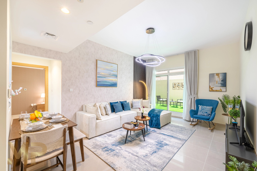 Marco Polo Apartment With Garden Spacious Newly Furnished Apartment — отель с удобствами в Дубае