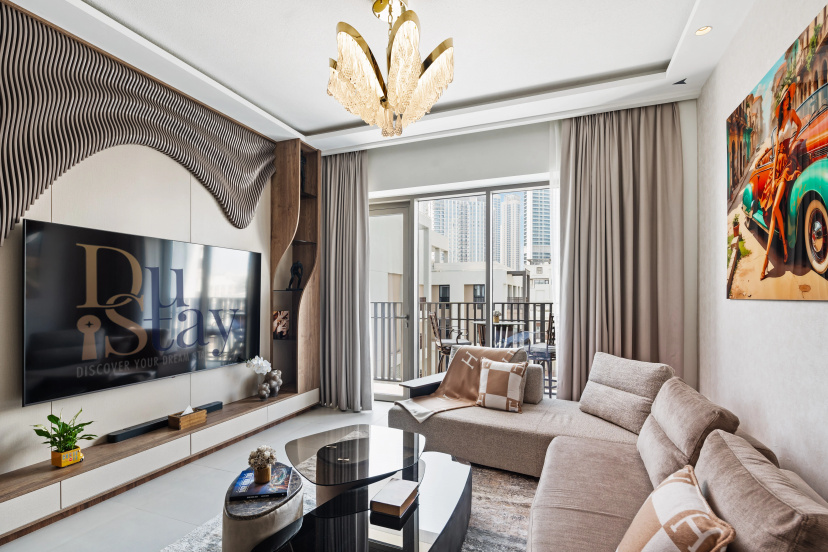 Apartamenty Experience Luxury Living at Dubai Creek Harbour — забронировать отель в Дубае