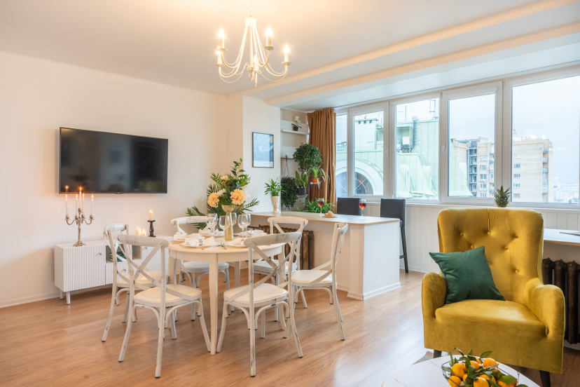 Квартира GM Apartments Четверка с панорамным видом на Москву — отель в Москве, Россия