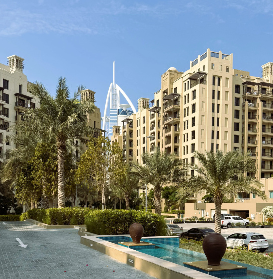 Apartamenty 1Br near Burj Al Arab - Rahaal 2 — комфортный отель в Дубае