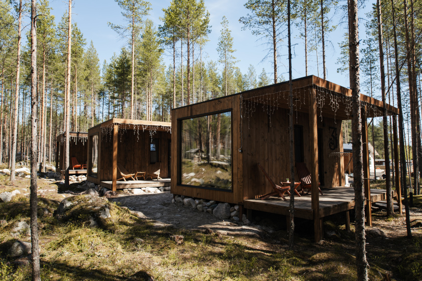 Глэмпинг Karhumaki — отель с удобствами в Медвежьегорск