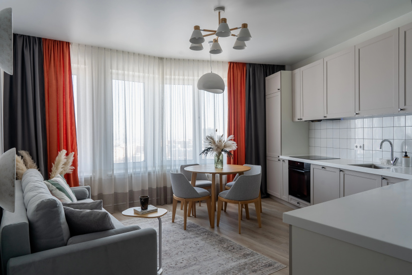 Апартаменты Amber от Сети Good Vibes Apartments — отель с удобным расположением в Нижнем Новгороде