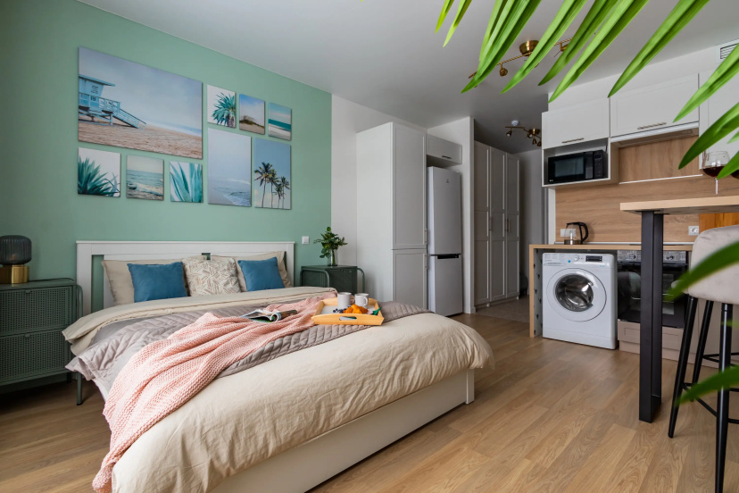 Eliza Home Dybenko Apartments — отель с удобствами в Санкт-Петербурге