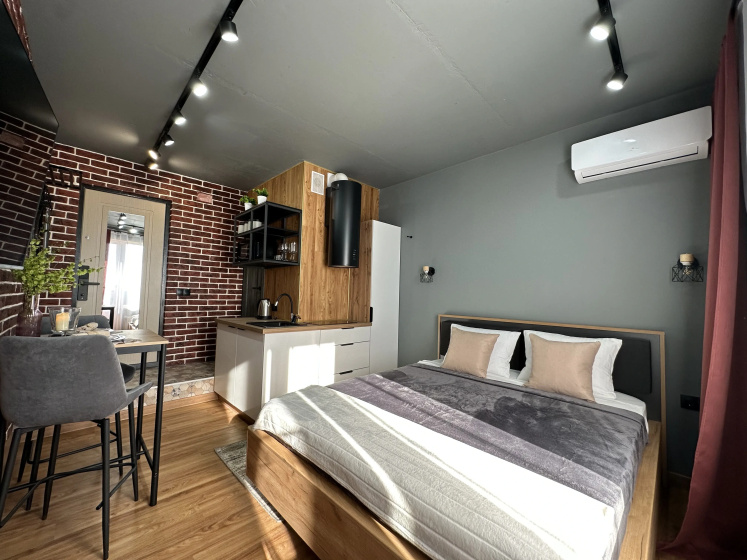 Apartamenty Loft-studia s Vidom na Volgu — забронировать отель в Самаре