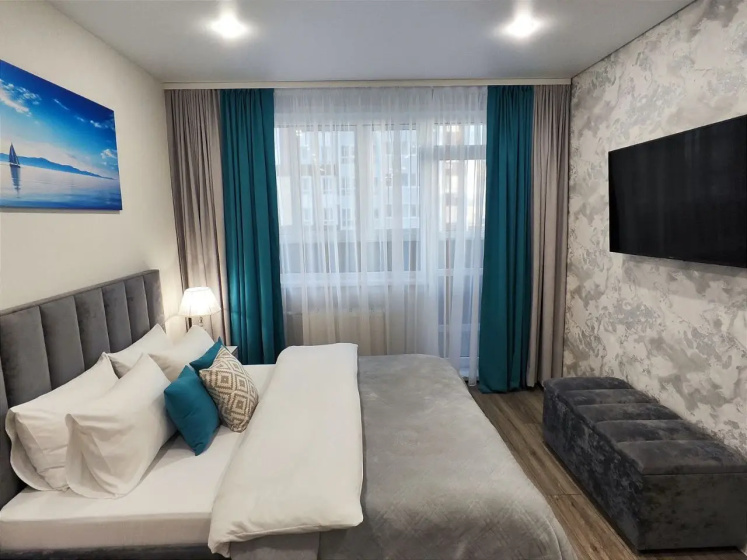 Квартира Enigma Apartments - Студия у набережной в ЖК Аквамарин — отель в Ульяновске, Россия