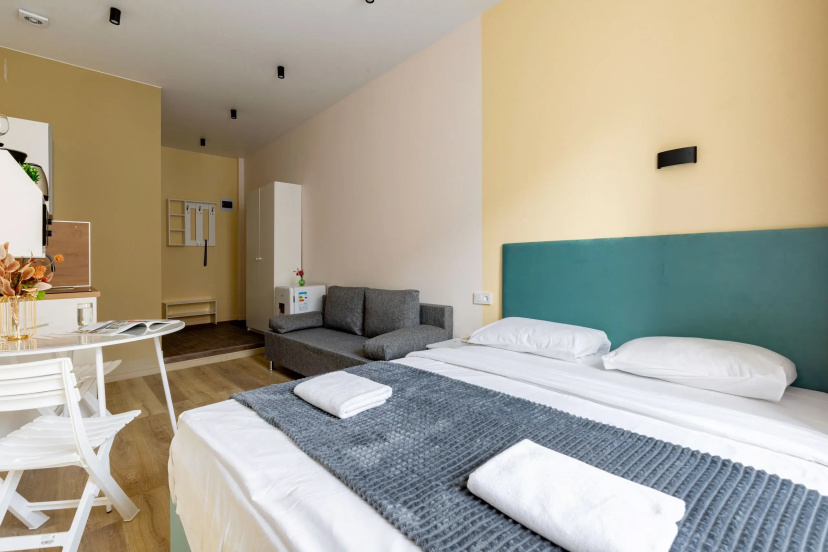 Апартаменты 2+2 LeoHotels на Лоцманской — комфортный отель в Санкт-Петербурге