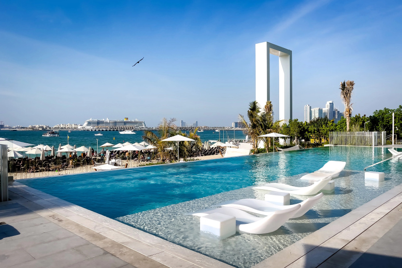 Апартаменты Однокомнатная La Vie Частный Пляж JBR Dubai Marina — комфортный отель в Дубае