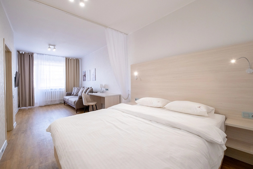 Apartamenty Petrovskie na Bazarnom 12 No3 — забронировать отель в Томске