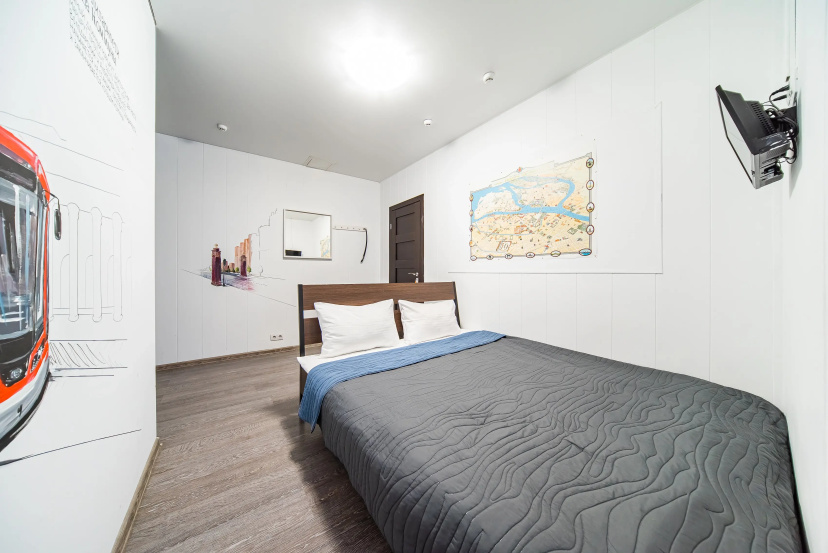 Апартаменты Стильная двухместная студия в центре Петербурга — отель в Санкт-Петербурге, Россия