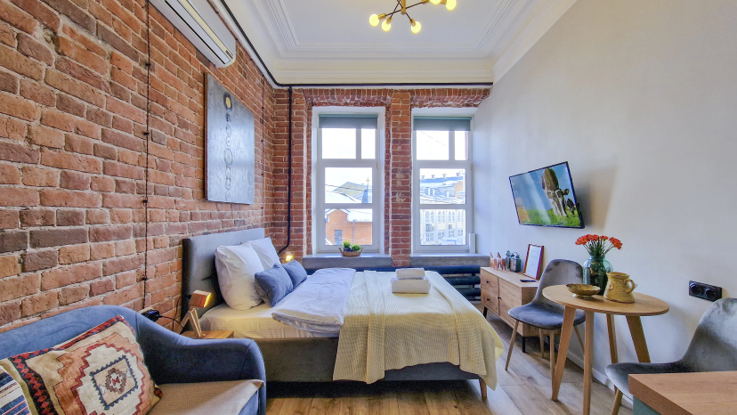 Апартаменты GoldenRing-Apartments Трефолева 24 — забронировать отель в Ярославле