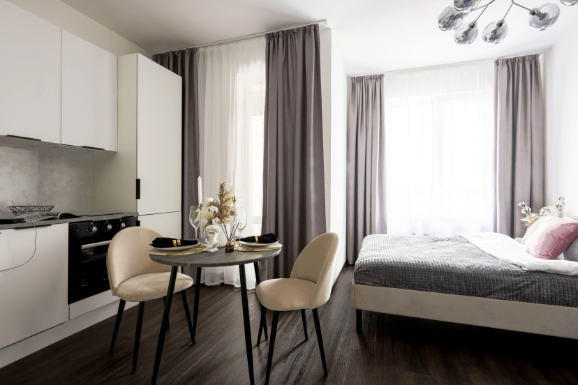 Квартира FlаtStay Тосина 6 — отель с удобствами в Санкт-Петербурге