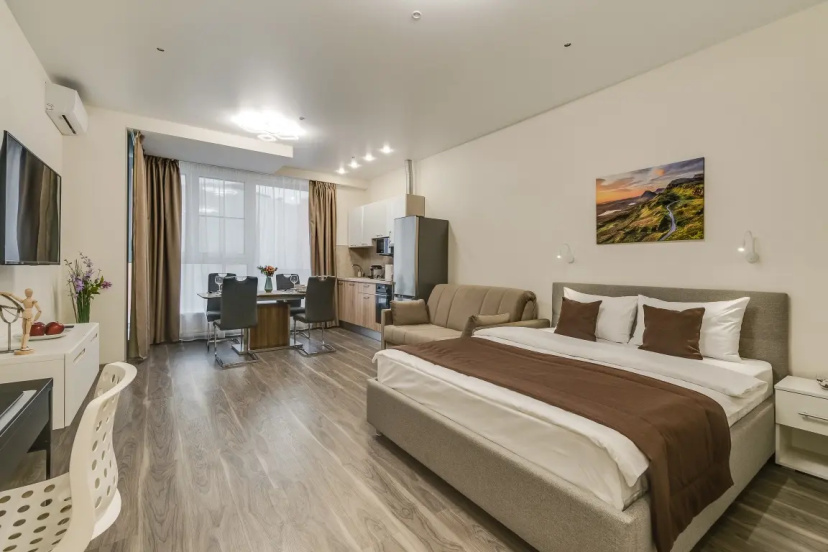 Апартаменты Делюкс с Красивым Видом Business Apartments — комфортный отель в Москве