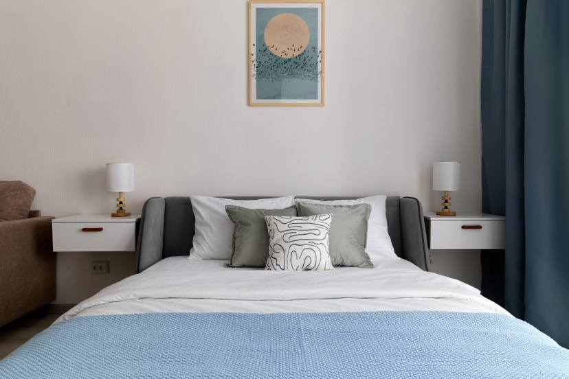 Квартира Oleaand Apartments Blue — отель с удобным расположением в Санкт-Петербурге