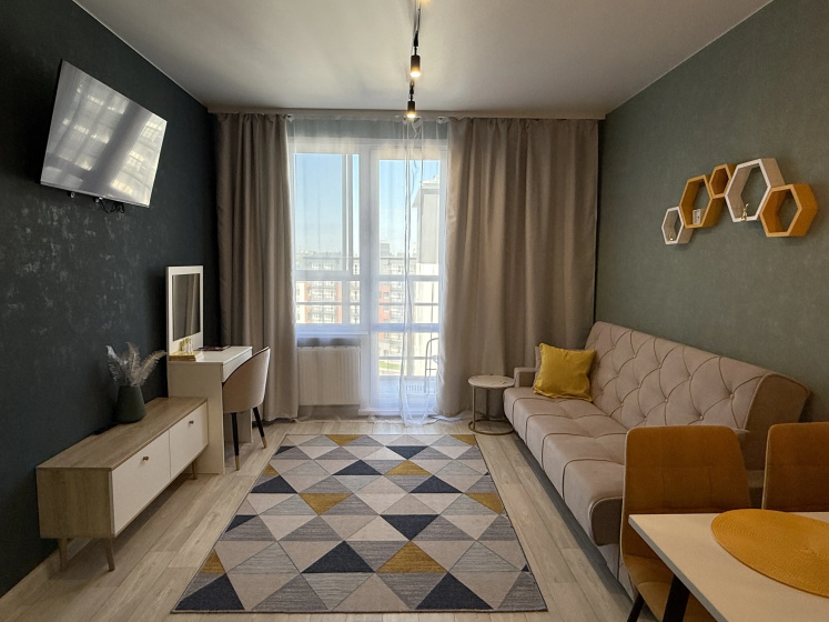 Квартира с дизайнерским ремонтом Shumiloff Apartments — забронировать отель в Ульяновске