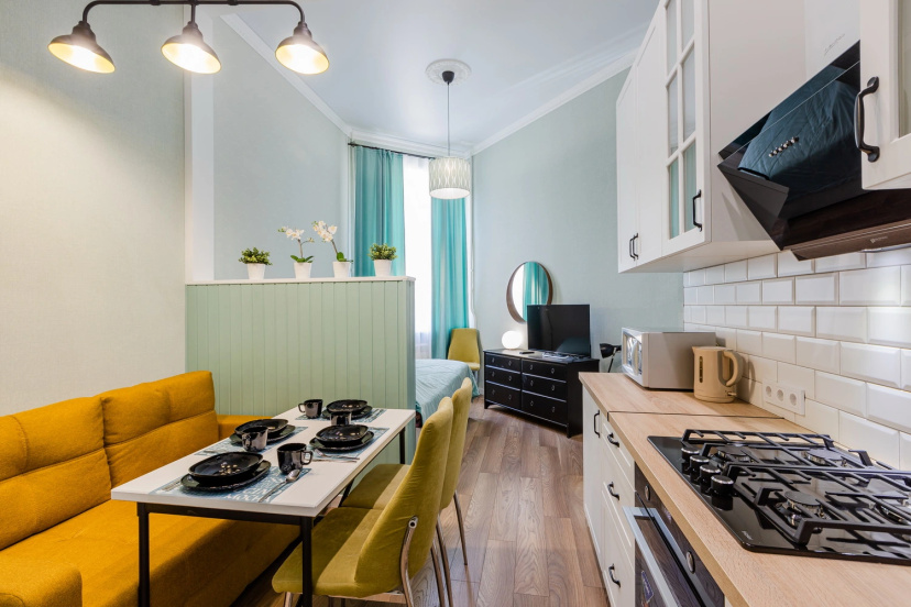 Квартира SpbStay студия на Графском переулке 9 — отель в Санкт-Петербурге, Россия