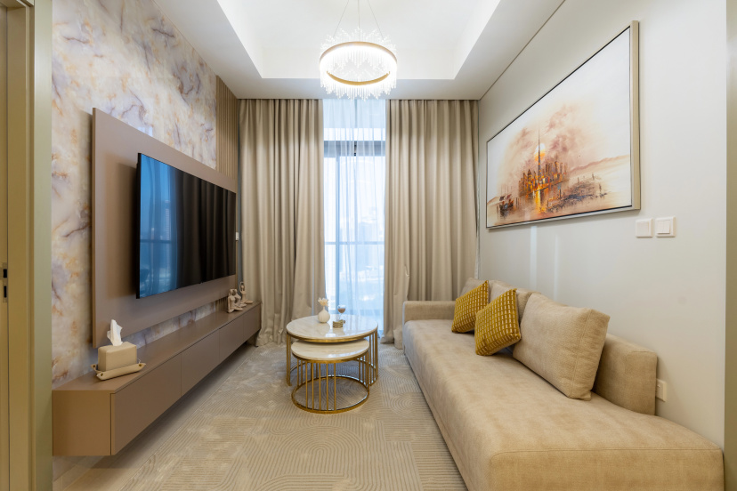 Цены на Апартаменты Keyrock Living: 2BR Retreat with Breathtaking Views в Дубае