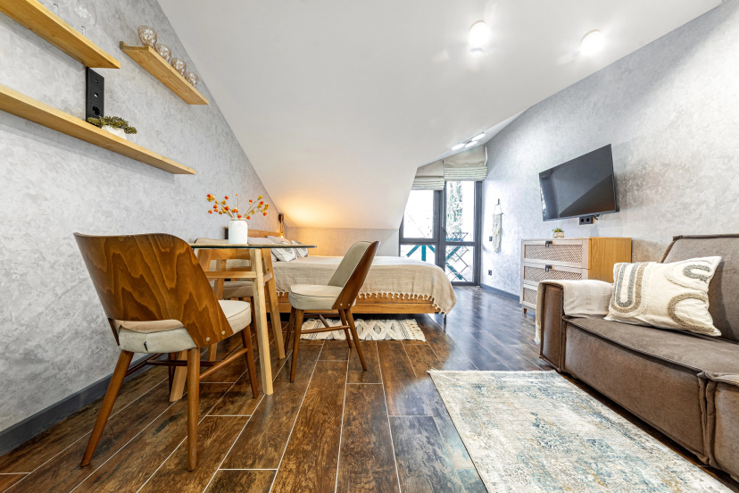 Apartamenty Green Berg 20 — отель в Эсто-Садок, Россия