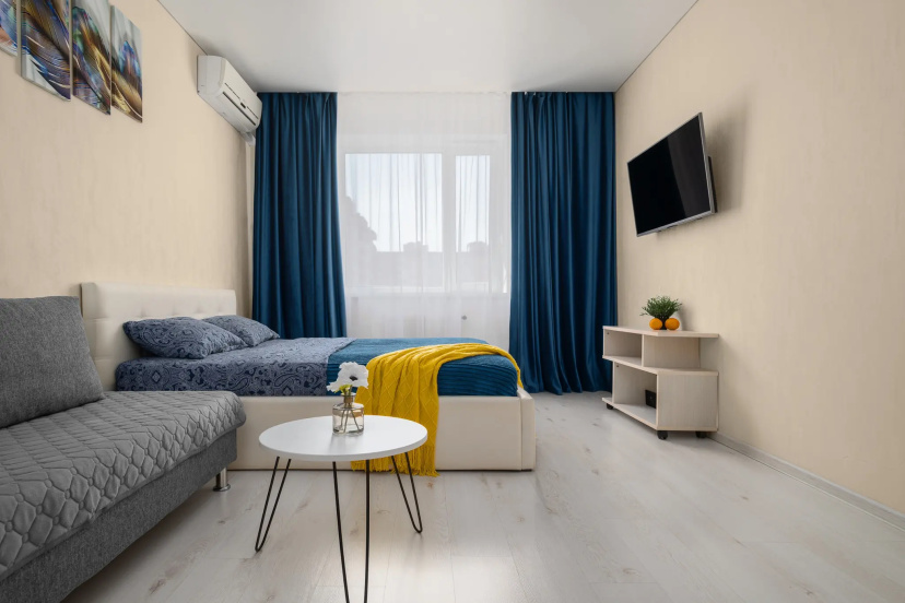 Квартира GoodTimeApartments Апартаменты у Парка и Стадиона Краснодар — отель с удобствами в Краснодаре