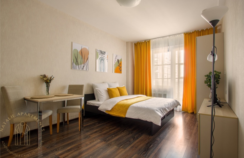 Апартаменты Студия Natalie Apartments Пулковское шоссе 14Д — отель с удобным расположением в Санкт-Петербурге