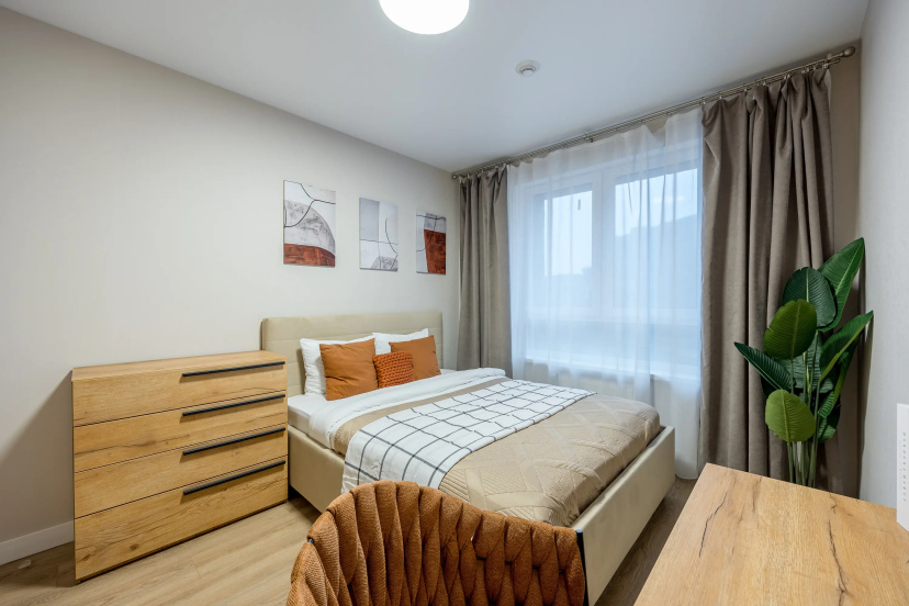 Квартира 2-Комнатная 62 м² | 2 Кровати — отзывы гостей и цены