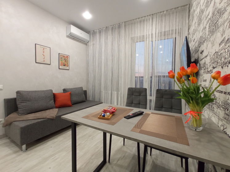 Квартира 1-к. Комфорт-класса 32 м² 2 Кровати — отель в Екатеринбурге, Россия