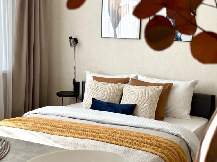 Apartamenty Studia Dobryj Dom v ZK Novin — комфортный отель в Тюмени