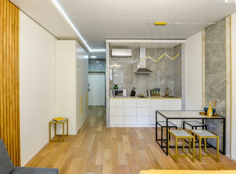 Апартаменты #1 Grey studio for 2+2 by Lo Apartments — отзывы гостей и цены