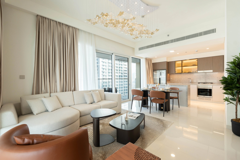 Апартаменты Keyrock Grand Bleu Escape Iconic Palm Views — отзывы гостей и цены