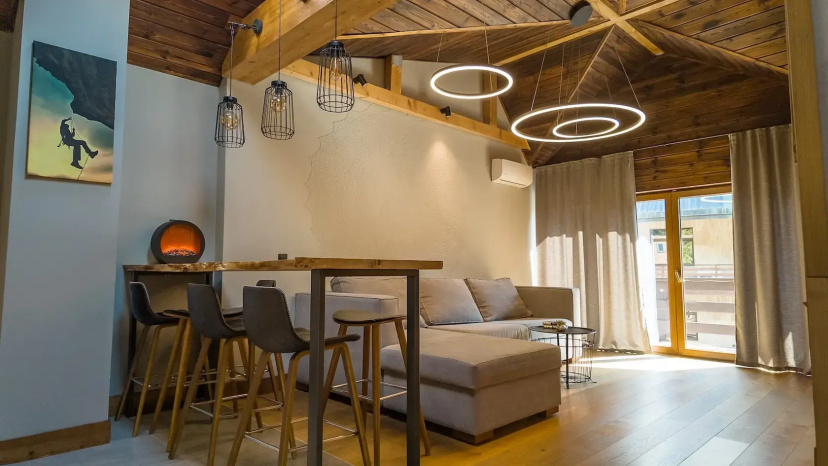 Апартаменты Chalet Terrazza — отель с удобным расположением в Эсто-Садок