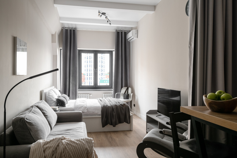 Апартаменты Студия в ЖК  Red Star Loft — комфортный отель в Москве