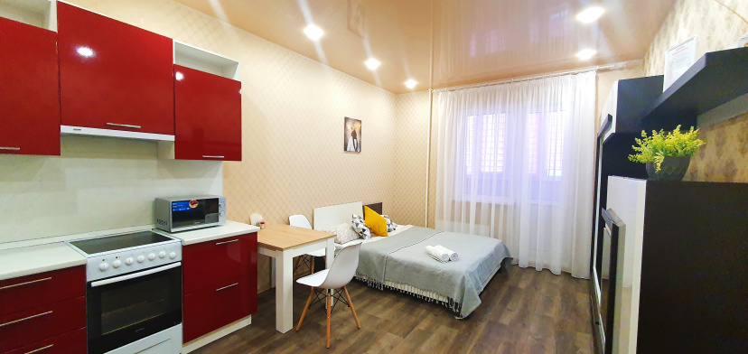 Apartamenty Studia nedaleko ot ZD Vokzala i TRC Aura — отель с удобным расположением в Сургуте