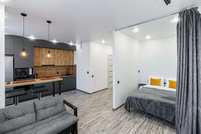 Apartamenty na 22 etaze s vidom na reku — отзывы гостей и цены