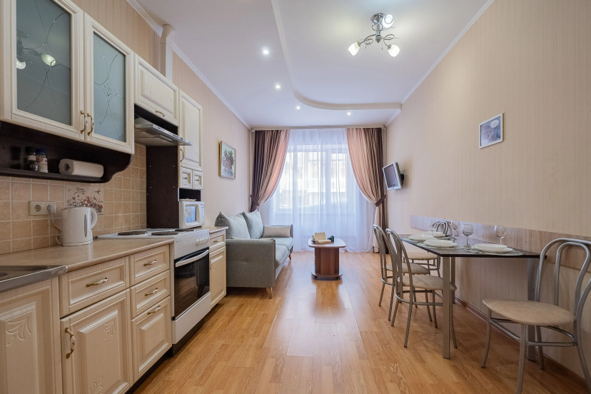 Apartamenty Petrovskie na per. Necevskij 21/1 — отель с удобствами в Томске