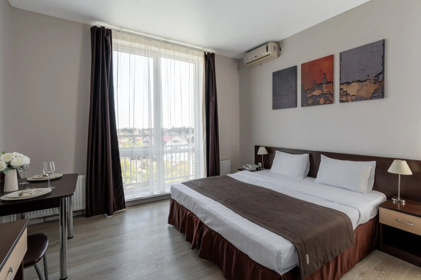 Апартаменты Red Apartments Си Сайд Приморский — отель с удобствами в Сириусе