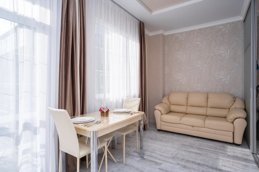 Апартаменты Red Apartments Арт Лайт Элиот — отель с удобствами в Сириусе