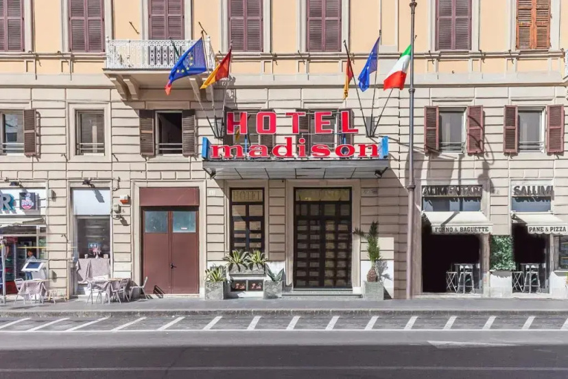 Hotel Madison — отель с удобствами в Риме