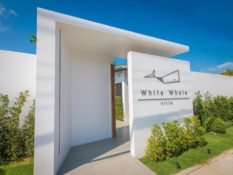White Whale Beachfront Pool Villa — отель с удобствами в Кохе