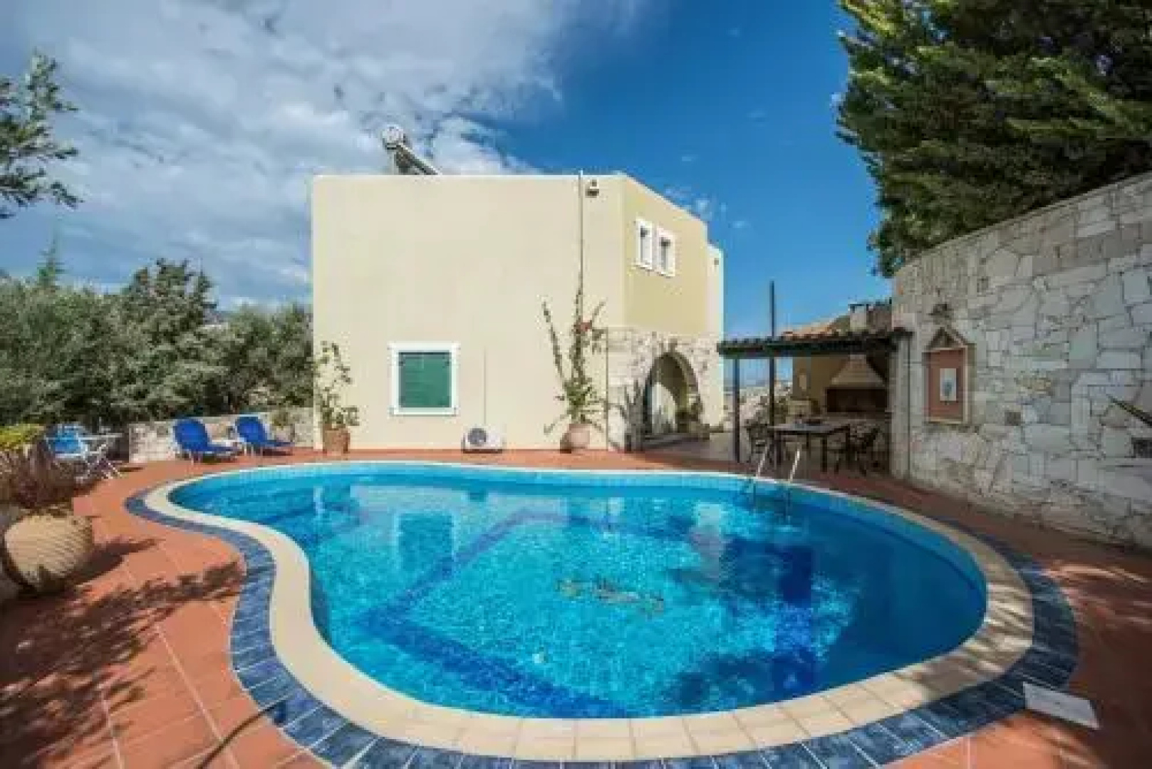 Villa Panos in Stalos