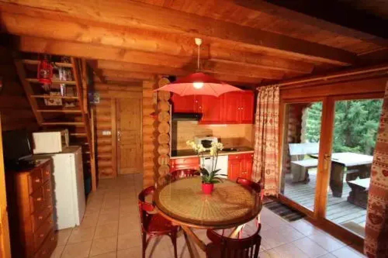 Chalet Individuel en Rondins Vologne 2 Chambres