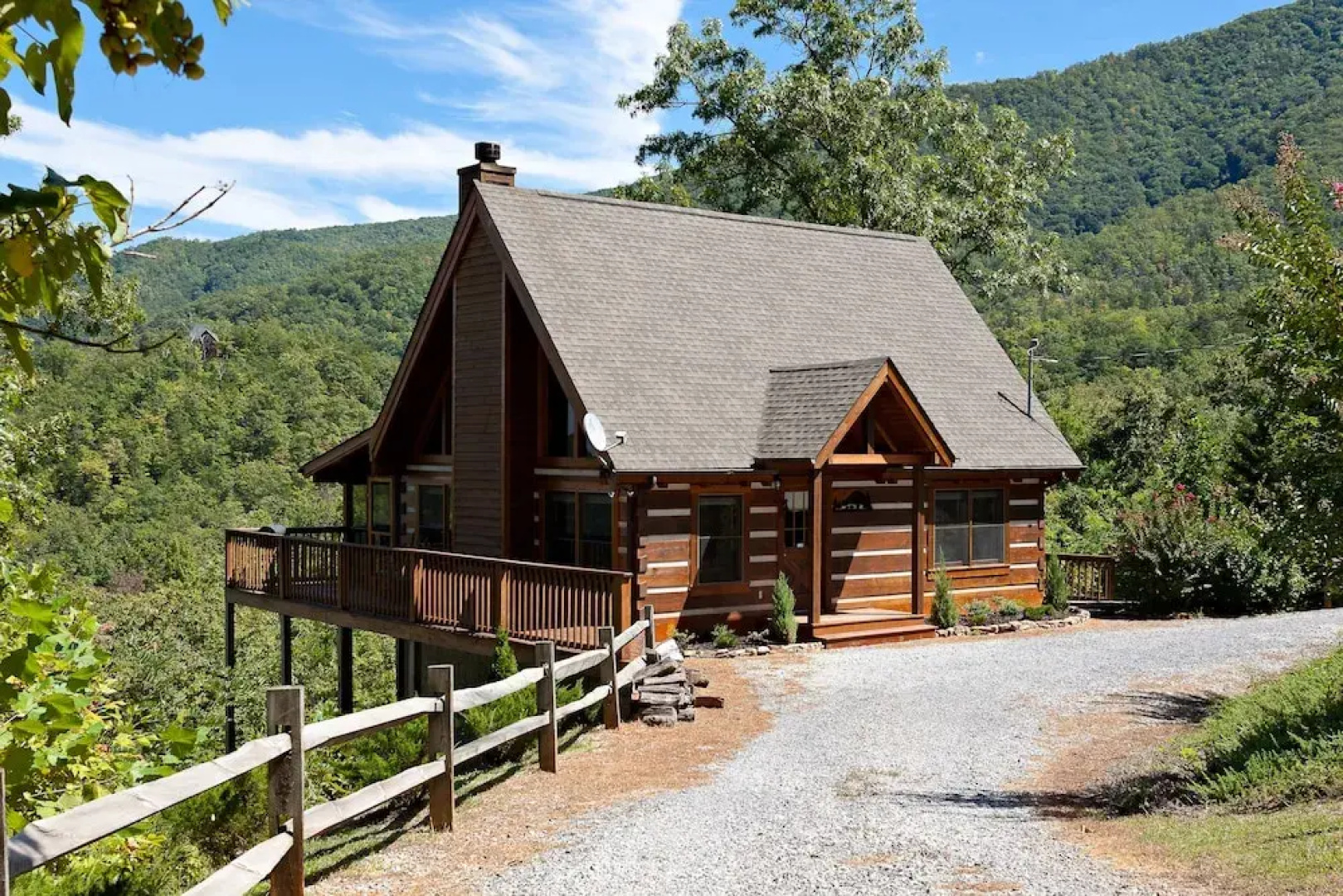 Mountain Valley View by RedAwning